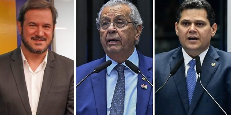 Rueda e Alcolumbre garantem candidatura de Jayme se vencer convenção