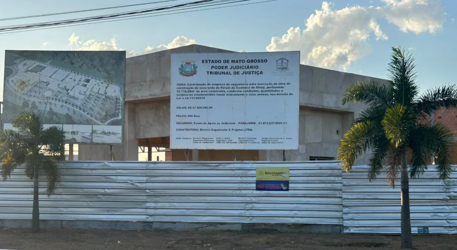 Obra do novo Fórum fica R$ 12 milhões mais cara que o previsto