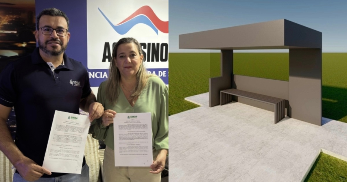 Ager Sinop assina ordem de serviço para construção dos primeiros pontos de ônibus adotados pela Sinop Energia