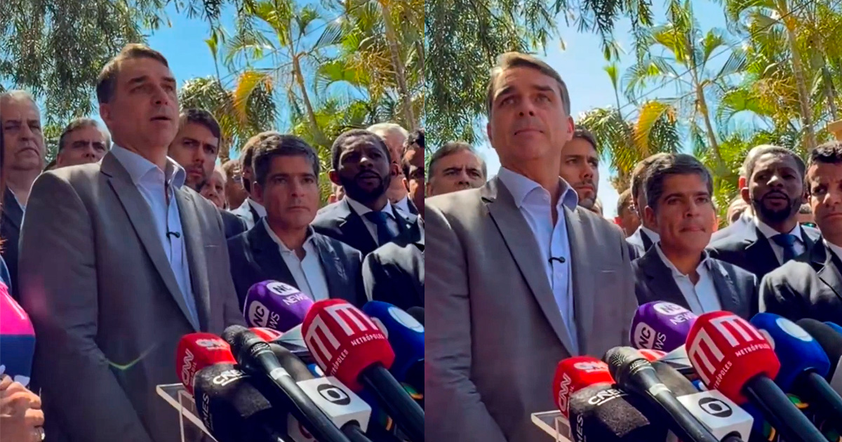 Flávio Bolsonaro diz que pretende mudar a Constituição com a redução da maioridade penal, reforma do STF e fim da reeleição