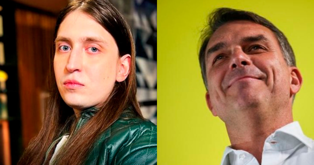 Felca rejeita ataques a Flávio Bolsonaro e gera reação nas redes sociais