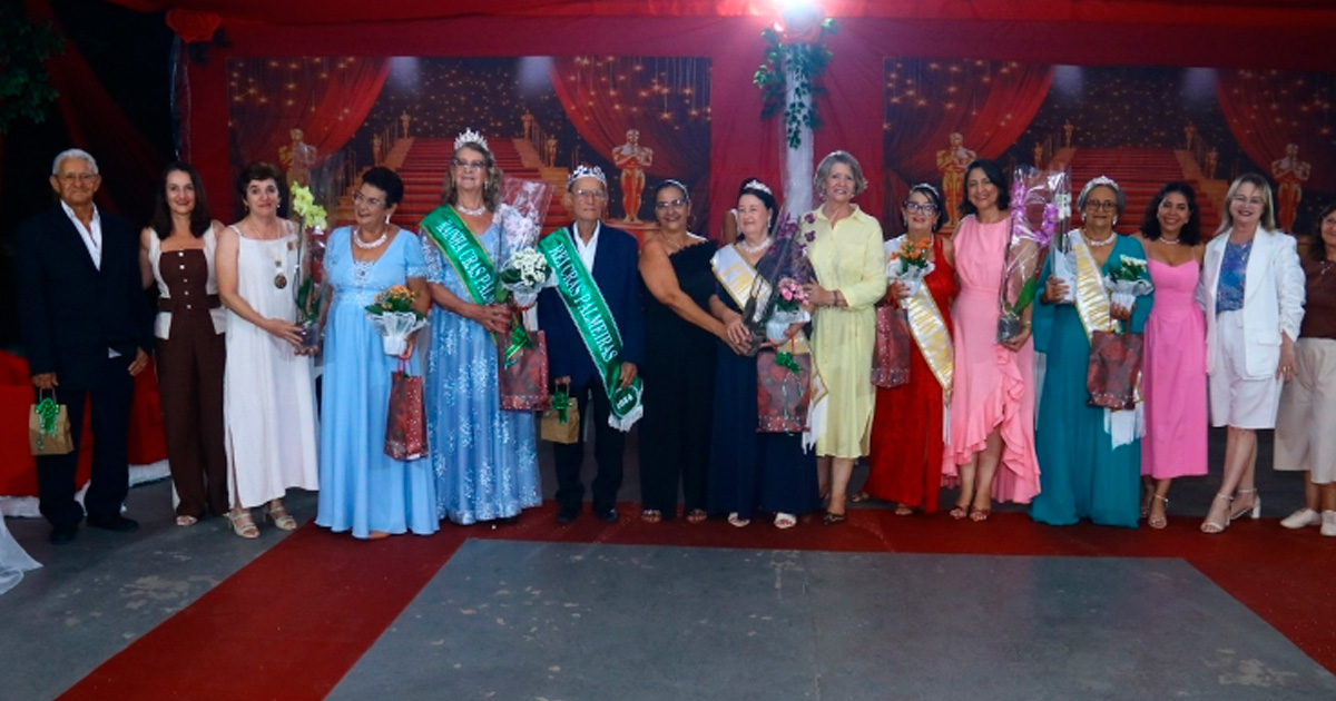 Concurso de Rei e Rainha do Cras Palmeiras promove valorização da pessoa idosa e celebra autoestima e alegria